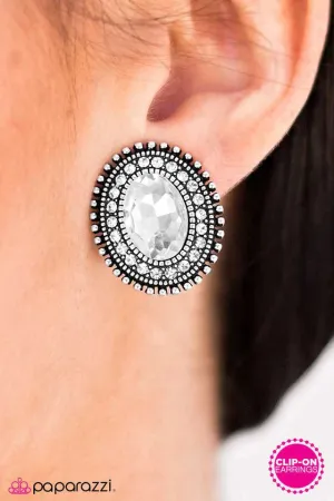 Paparazzi Earring ~ Making Magic Happen - White