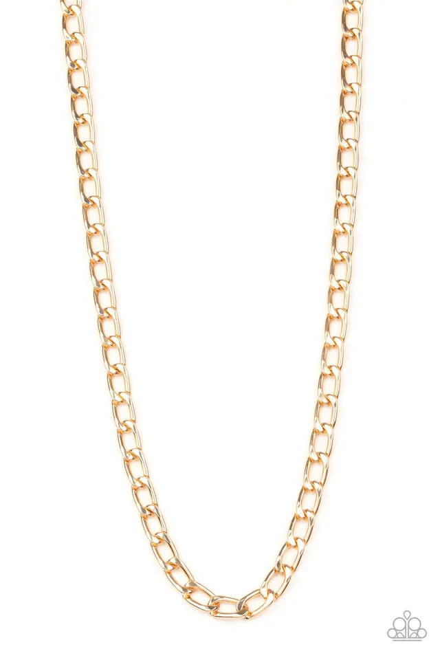 Paparazzi Necklace ~ Big Win - Gold