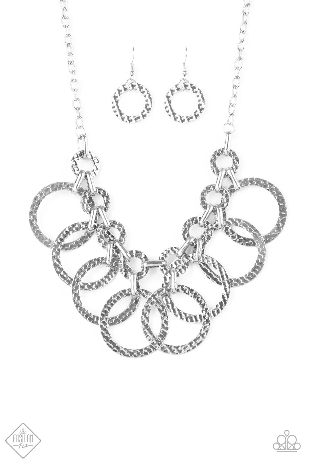 Paparazzi Necklace ~ Jammin Jungle  - Silver