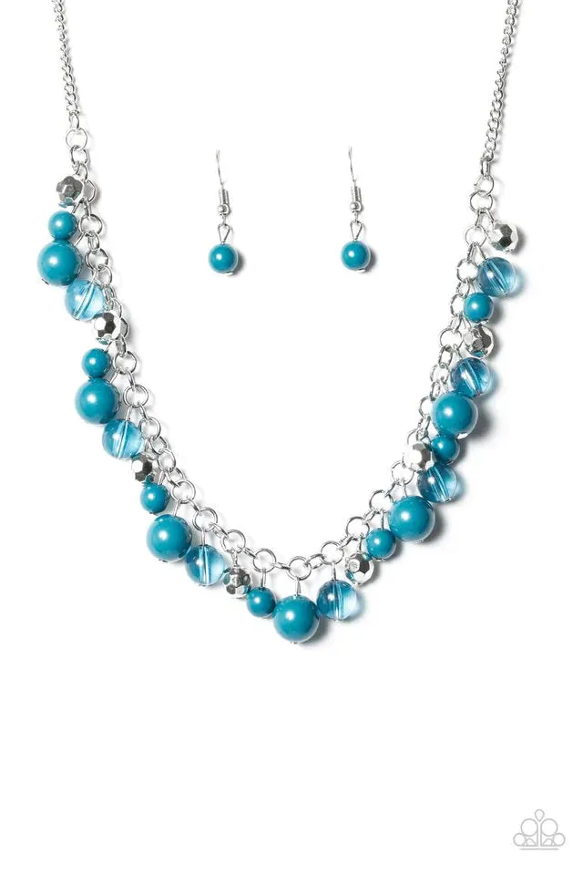 Paparazzi Necklace ~ Wander With Wonder - Blue