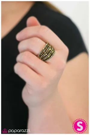 Paparazzi Ring ~ Million Dollar Baby - Brass