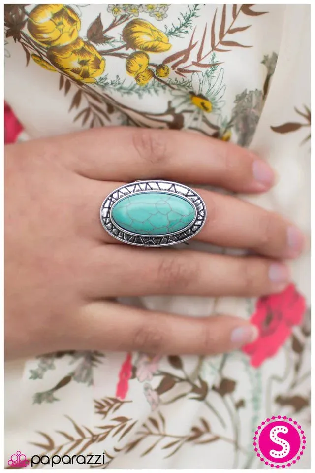 Paparazzi Ring ~ Nature Walk - Blue