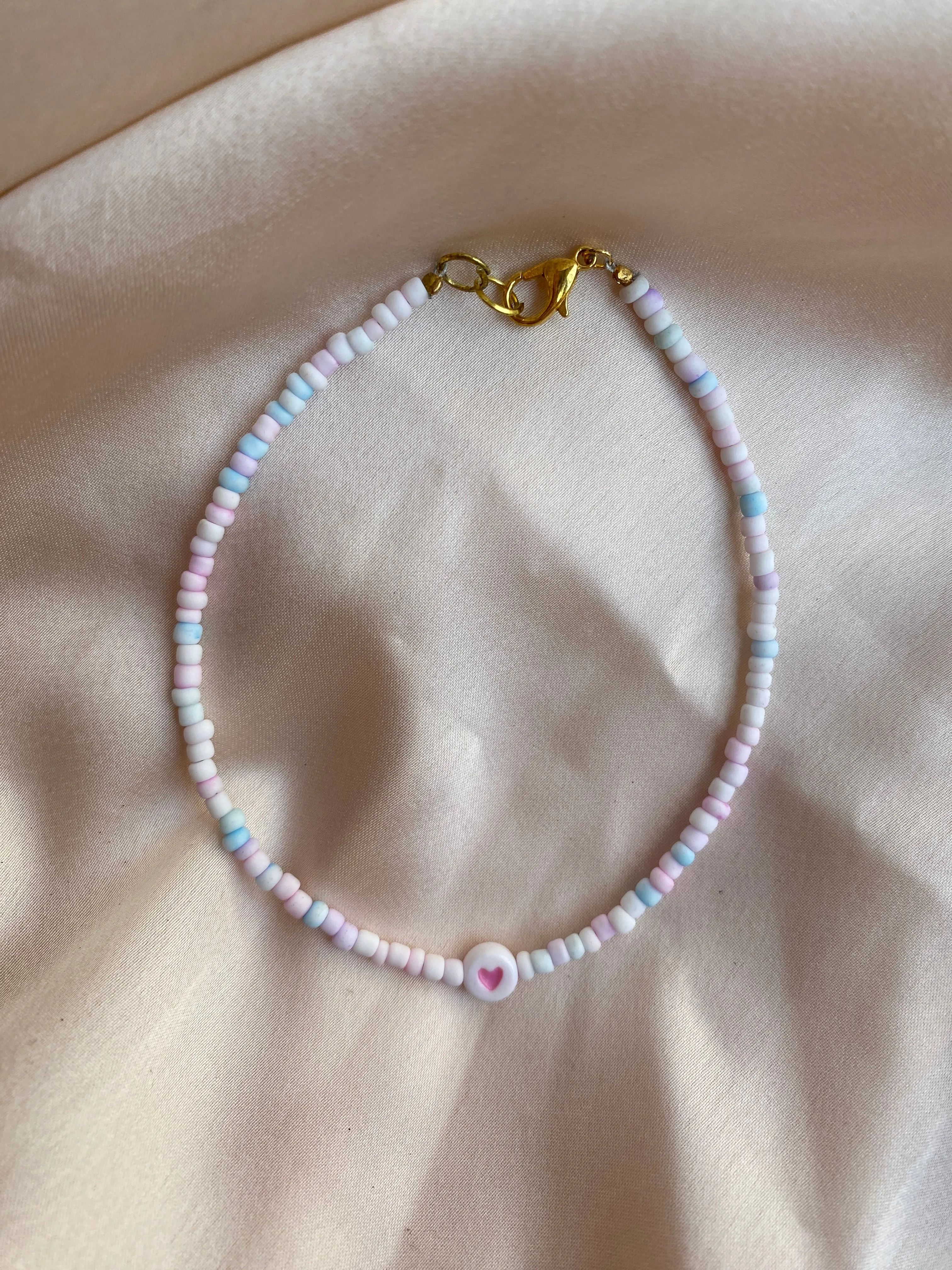 PASTEL HEART ANKLET