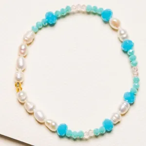 Pearl Bracelet -Blues