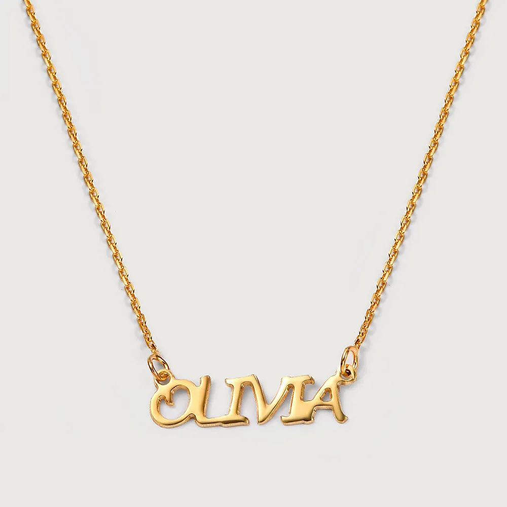 Personalised Name Necklaces Classic chain