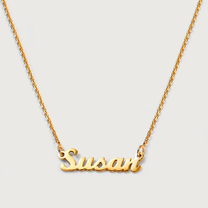 Personalised Name Necklaces Classic chain