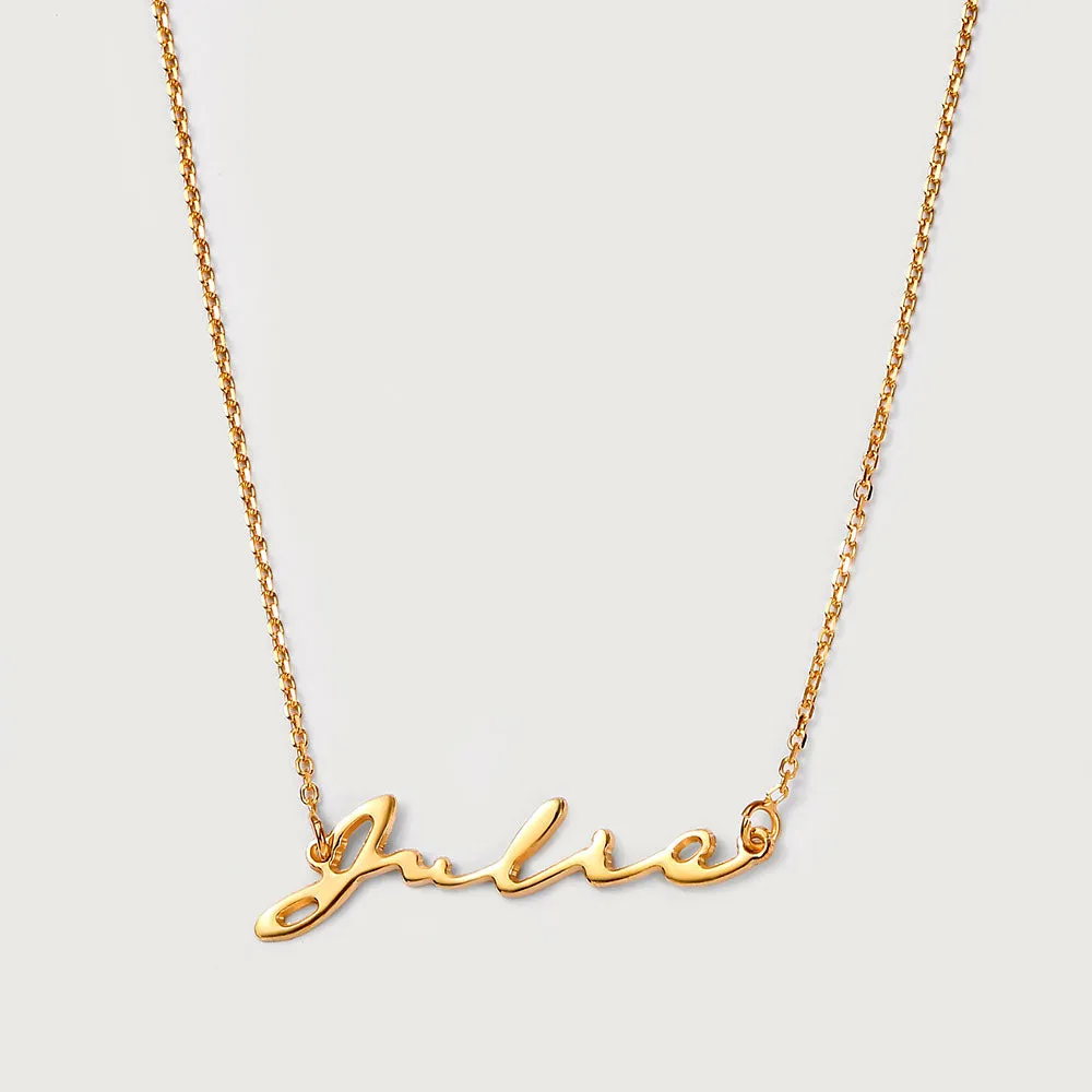 Personalised Name Necklaces Classic chain