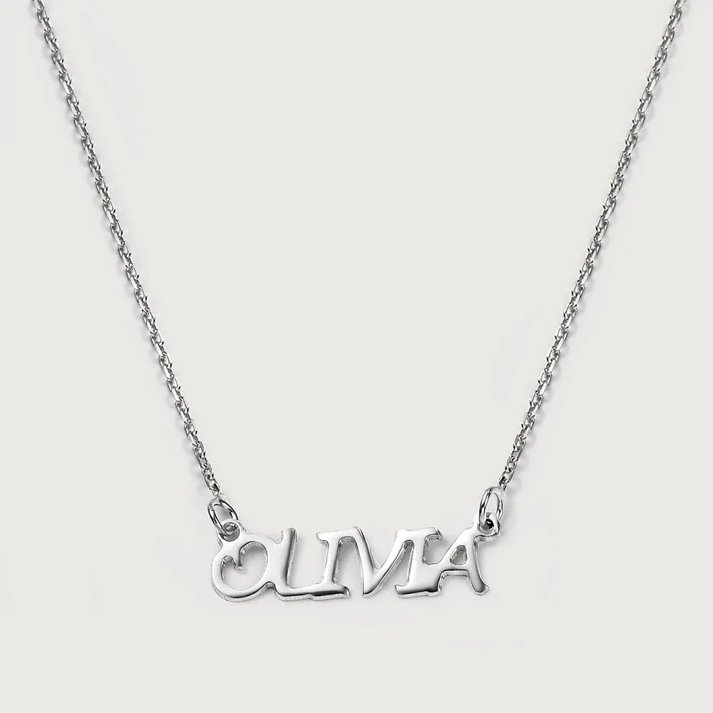 Personalised Name Necklaces Classic chain