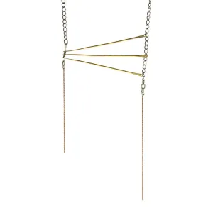 Recast Grazing Gilt necklace