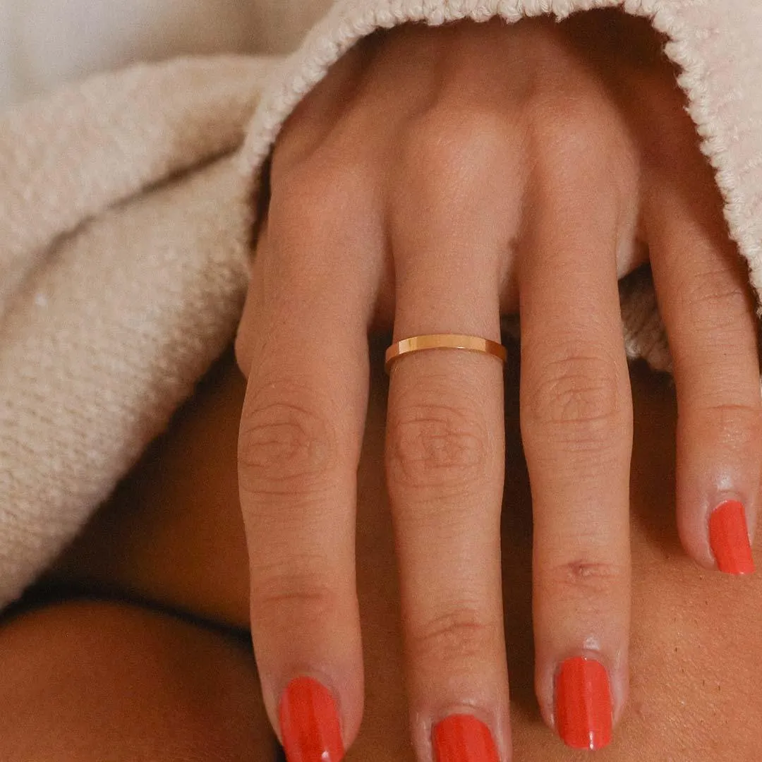 Rose Gold Multi Stacker Ring Set