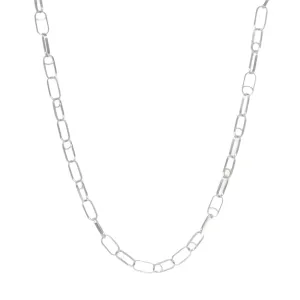 Silver Crosby Statement Necklace