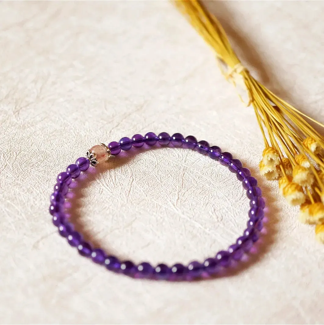 The Loving Spirit Amethyst Anklet