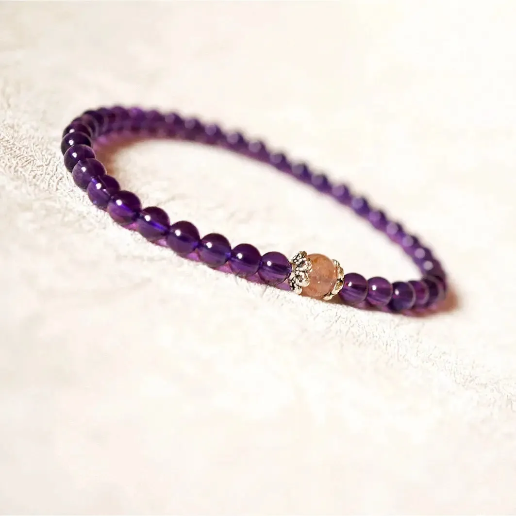 The Loving Spirit Amethyst Anklet