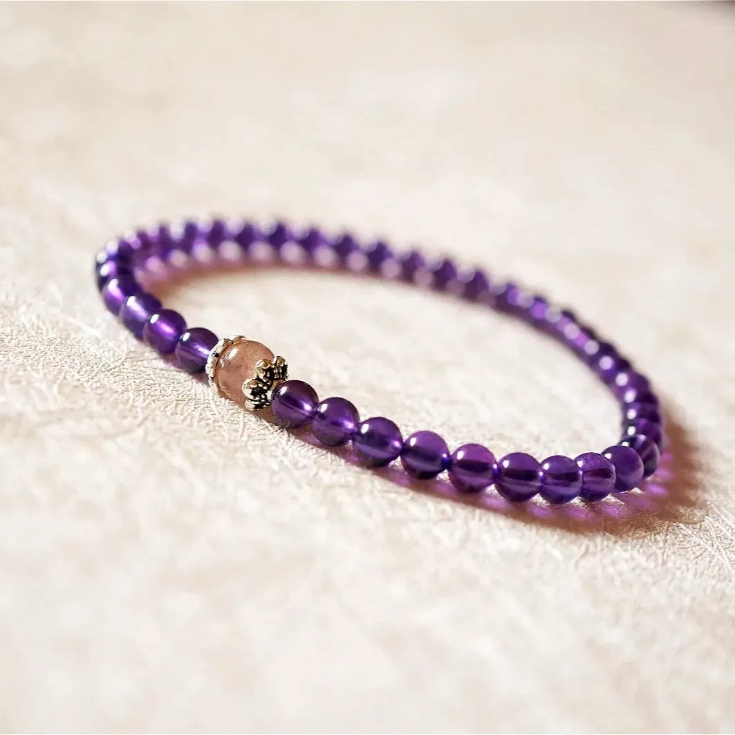 The Loving Spirit Amethyst Anklet