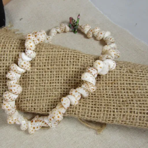 Tiger Moon Sea Shell Necklace