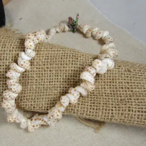 Tiger Moon Sea Shell Necklace