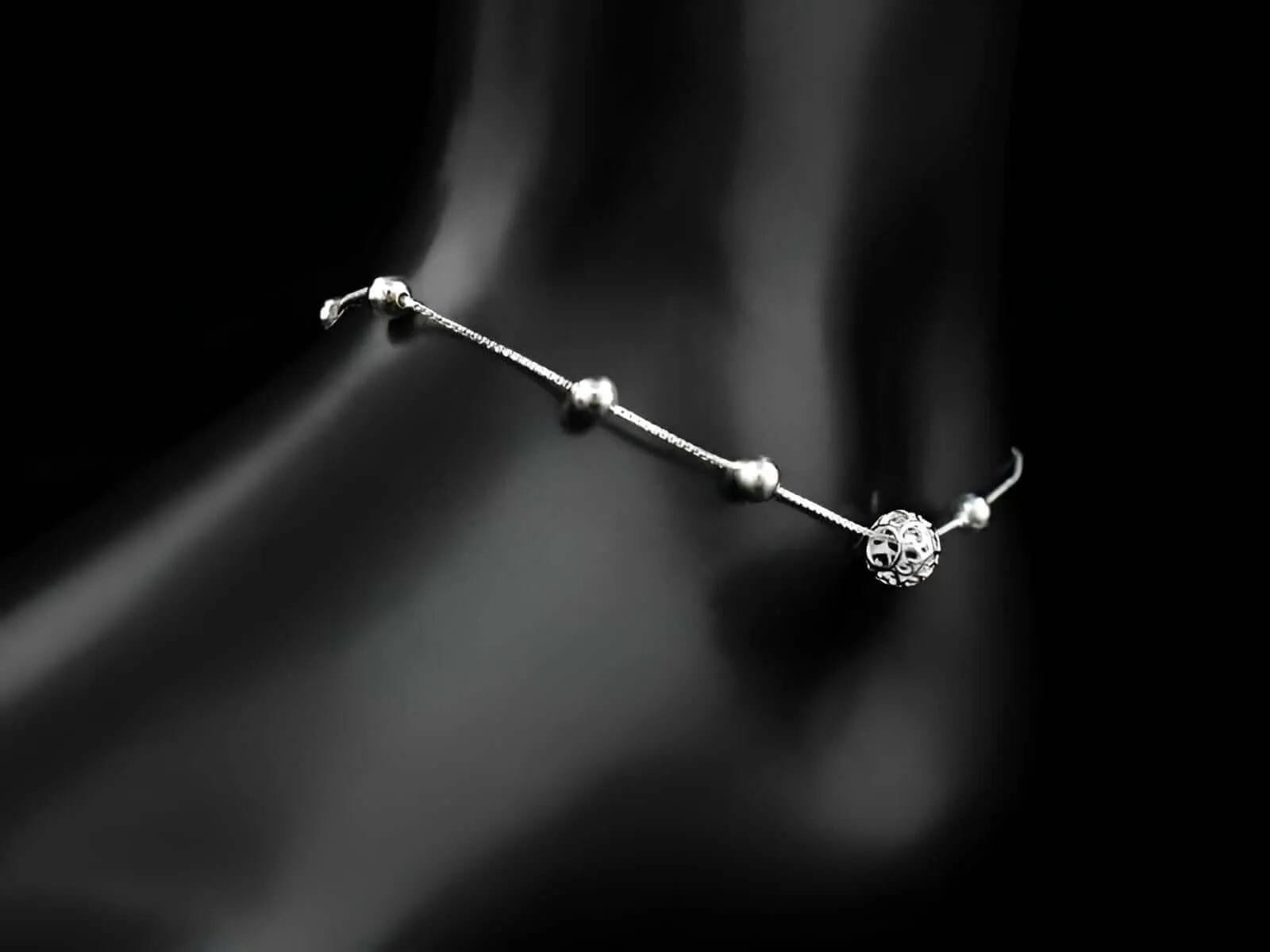 Women's Sterling Silver Anklet Chain